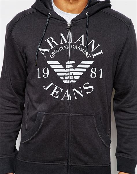 armani jeans hoodies